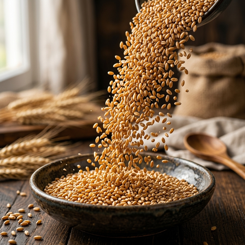 Premium Golden Wheat Grains